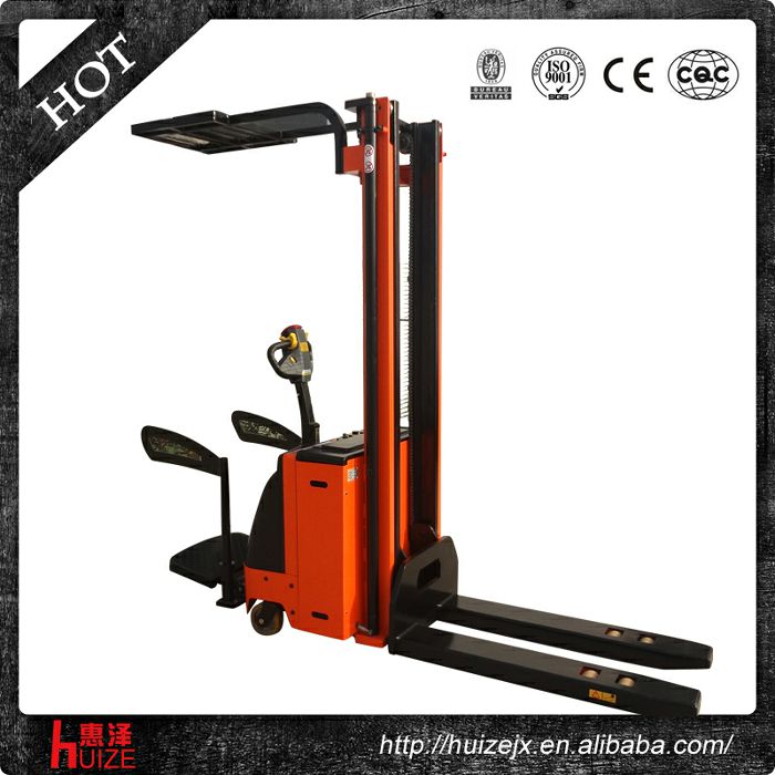 全電動(dòng)帶護(hù)頂架堆高車(chē) (3)